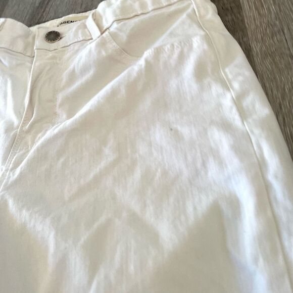 L'AGENCE Marguerite Cream Colored Skinny Jeans - Size: 25 - Picture 8 of 12